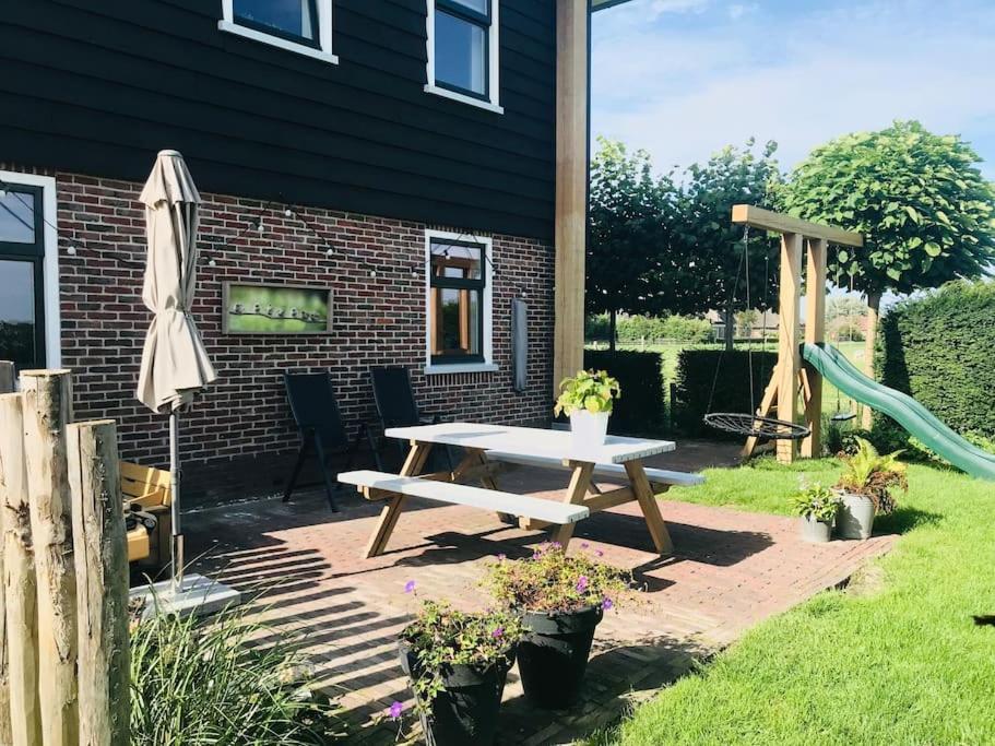 Logies De Hooiberg Apartment Lutjewinkel Exterior foto