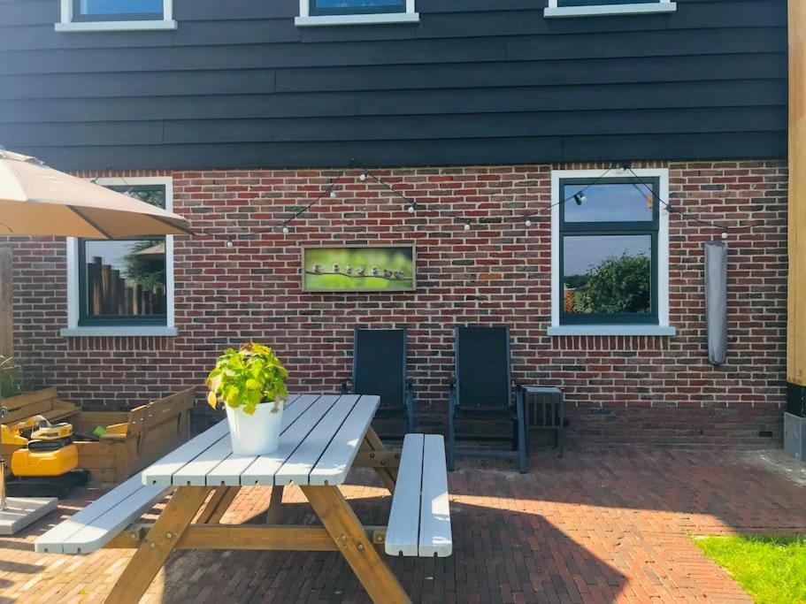 Logies De Hooiberg Apartment Lutjewinkel Exterior foto